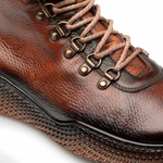 Mezlan Sunset Speed Deer Lace Up Boot Dark Cognac (20891)