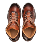 Mezlan Sunset Speed Deer Lace Up Boot Dark Cognac (20891)