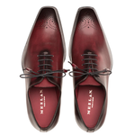 Mezlan Cupula Patina Whole-Cut Oxfords Burgundy (20933)