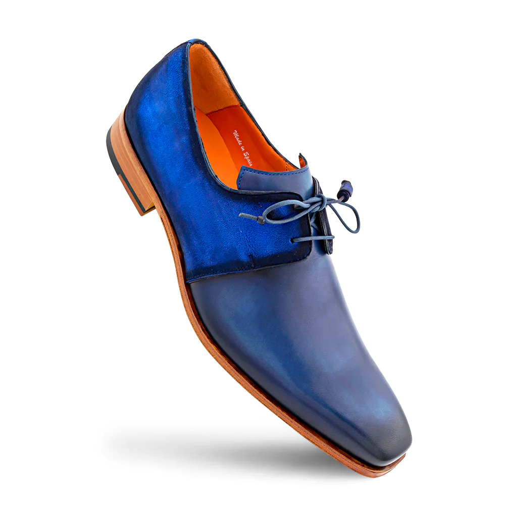 Mezlan Luce Lace-Up Derby Blue (20934)