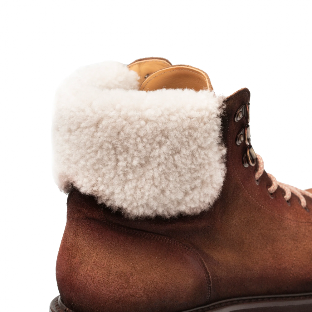 Mezlan Rayo Shearling Suede Boot Sport 