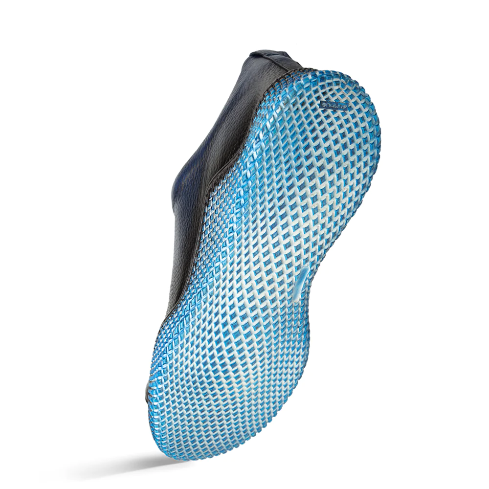 Mezlan Calcio Deer Slip On Sneaker Blue 