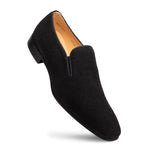 Mezlan Notte Glass Suede Slip On Black (20958)