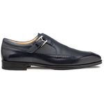 Mezlan Bernardo Deer/Shine Monk Strap Blue