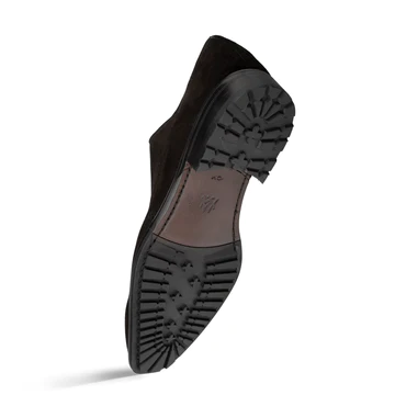 Mezlan Suede Wingtip Derby Black (S20977)