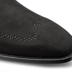 Mezlan Suede Wingtip Derby Black (S20977)