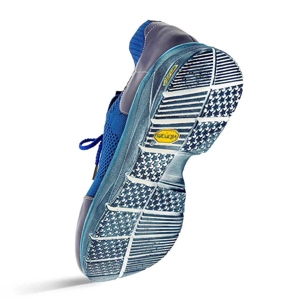Mezlan Piedra Knitted Sneaker Blue (21027)