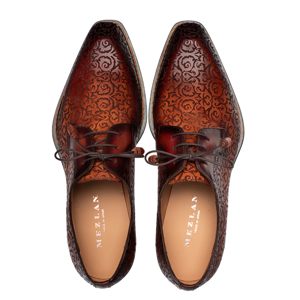 Mezlan Lontani Lace Up Cognac / Rust (21039)