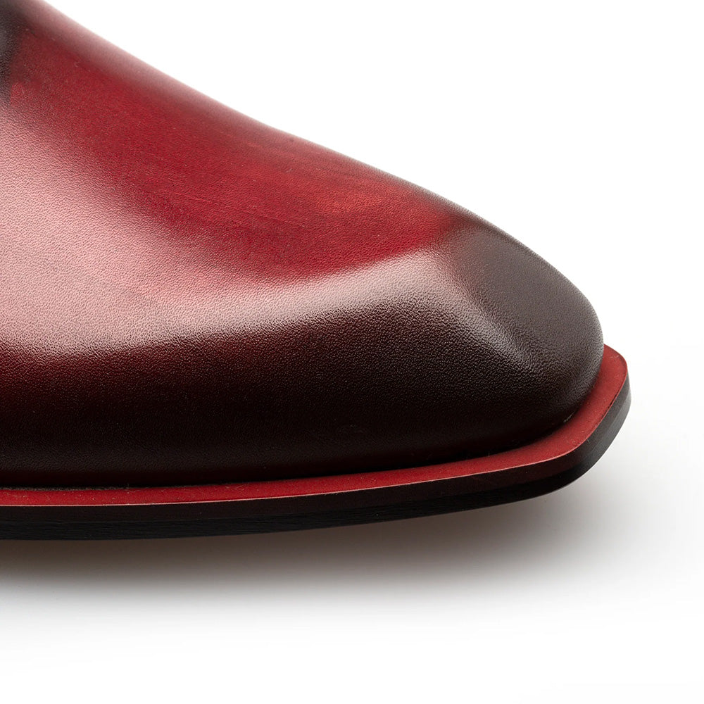Mezlan Deitro Whole Cut Oxford Burgundy (21068)