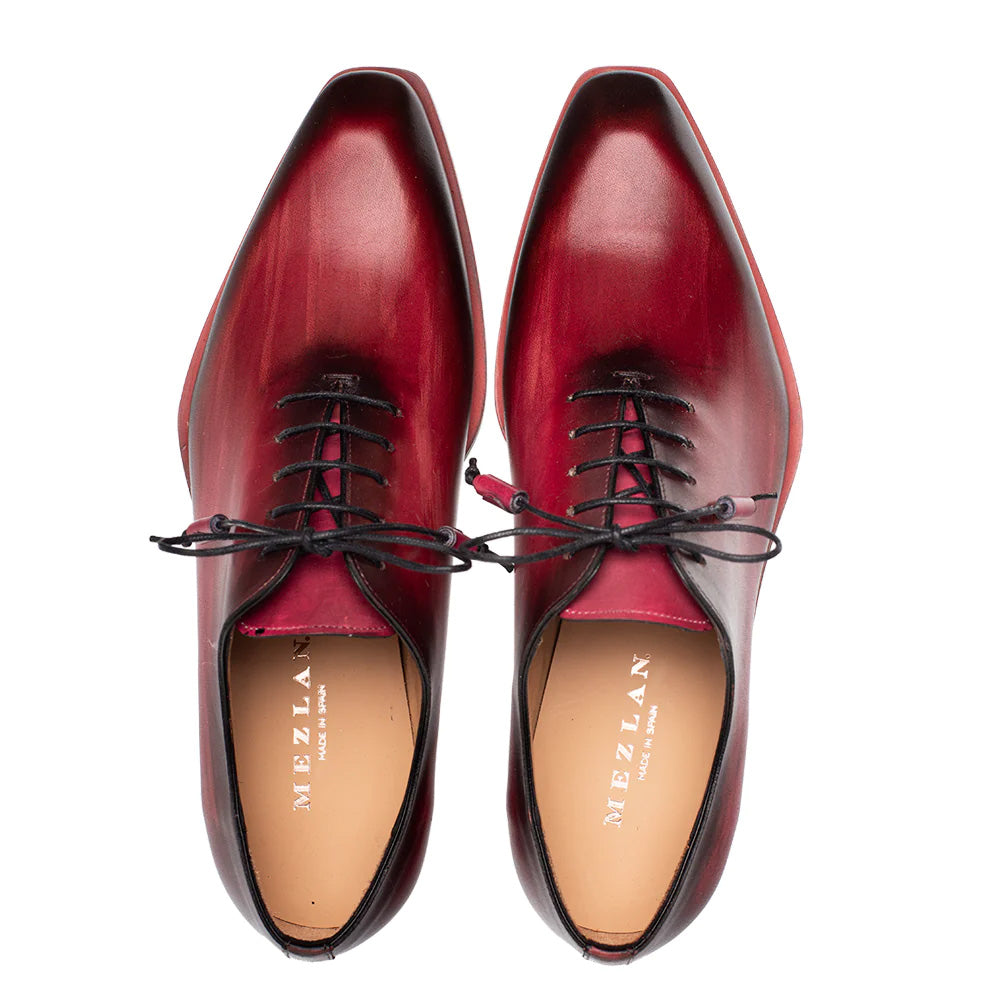 Mezlan Deitro Whole Cut Oxford Burgundy (21068)