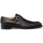 Mezlan Temi Woven Monk Strap Black (21069)