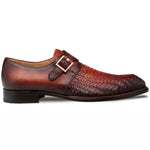 Mezlan Temi Woven Monk Strap Cognac / Rust (21069)