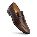 Mezlan Brunello Two-Tone Bit Loafer Taupe / Brown (21100)
