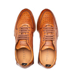 Mezlan Gerardo Deerskin Sneaker Cognac (21135)
