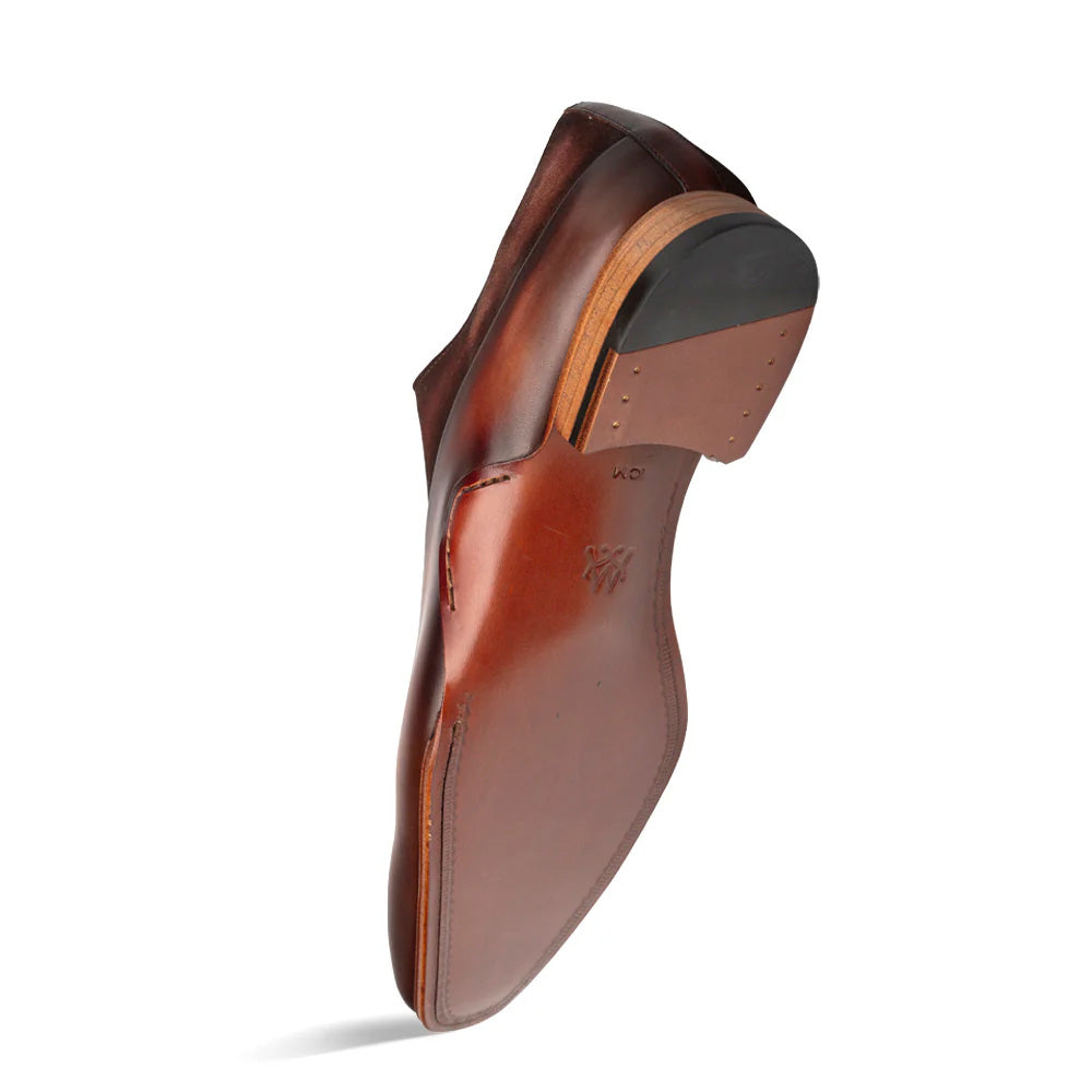 Mezlan Affari Medallion Toe Oxford Cognac / Sport Rust (21142)