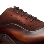 Mezlan Affari Medallion Toe Oxford Cognac / Sport Rust (21142)