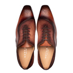 Mezlan Affari Medallion Toe Oxford Cognac / Sport Rust (21142)