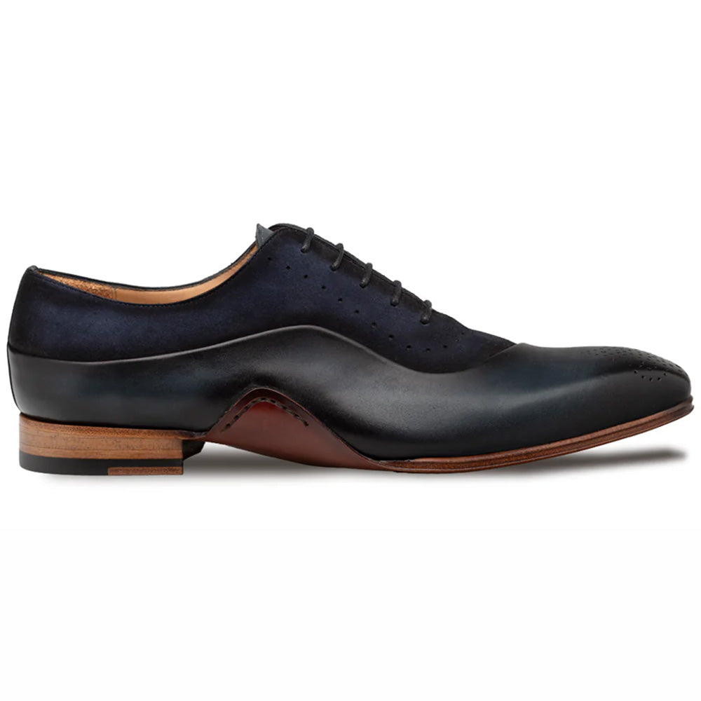 Mezlan Affari Medallion Toe Oxford Navy / Blue (21142)