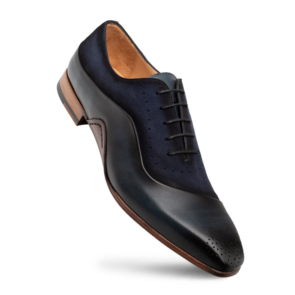 Mezlan Affari Medallion Toe Oxford Navy / Blue (21142)
