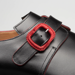 Mezlan Profumo Monk Strap Black (21148)