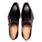 Mezlan Profumo Monk Strap Black (21148)