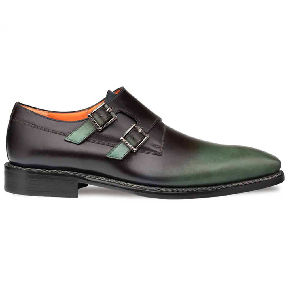 Mezlan Pintor Multi-Tone Double Monk Forest (21244)