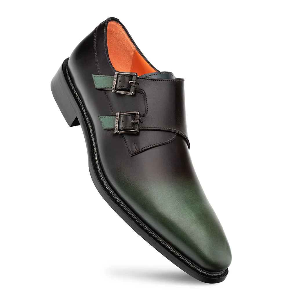Mezlan Pintor Multi-Tone Double Monk Forest (21244)