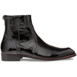 Mezlan Marques Hi-Shine Leather Boot Black