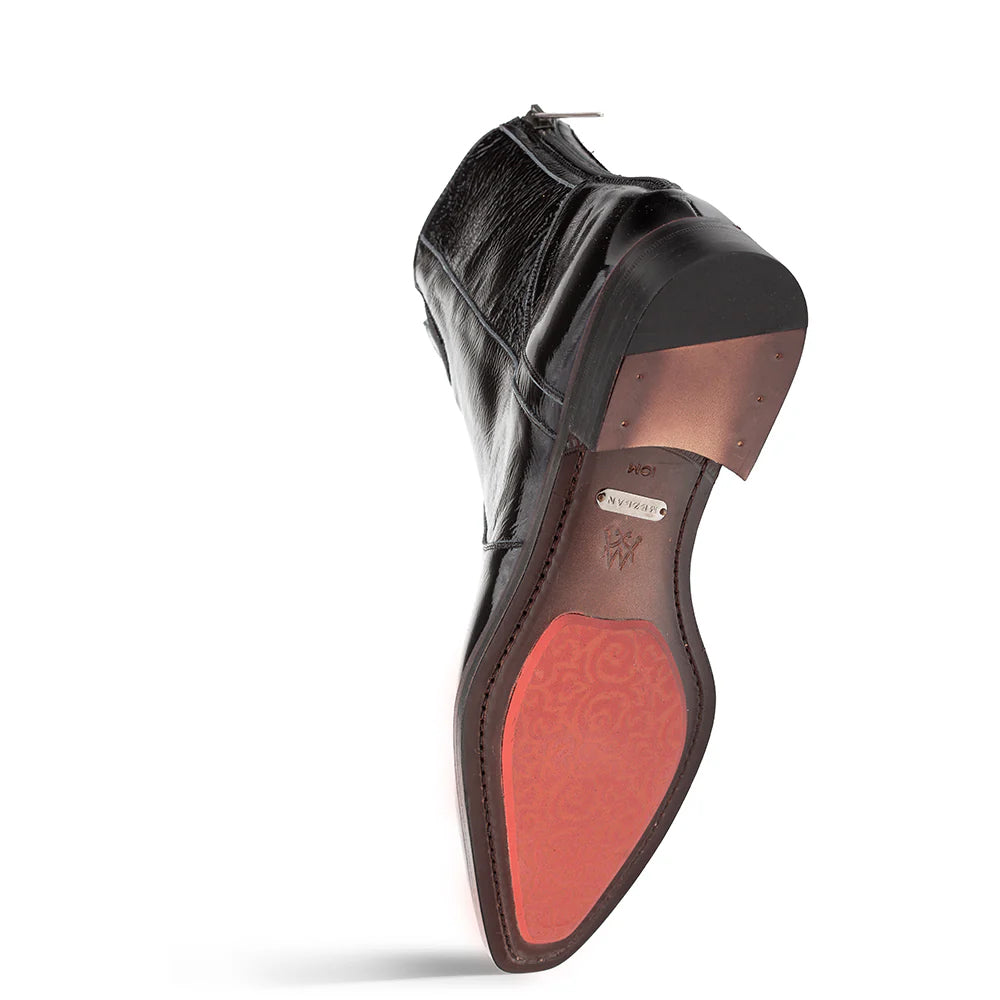 Mezlan Baroni Hi-Shine Leather Boot Black (21300)