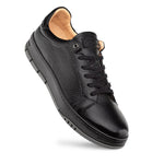 Mezlan Grazia Deerskin Street Sneaker Black (21305)
