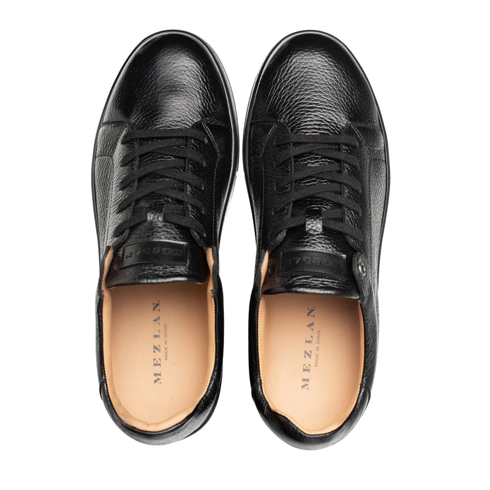 Mezlan Grazia Deerskin Street Sneaker Black (21305)