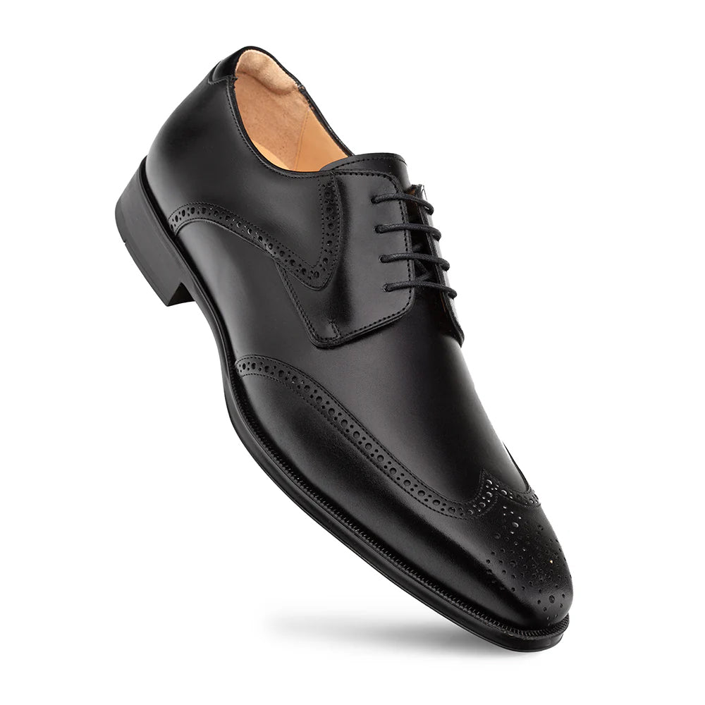 Mezlan Tasso Wing Tip Derby Black (21315)