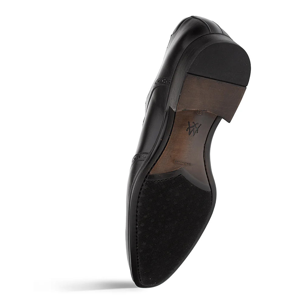 Mezlan Tasso Wing Tip Derby Black (21315)