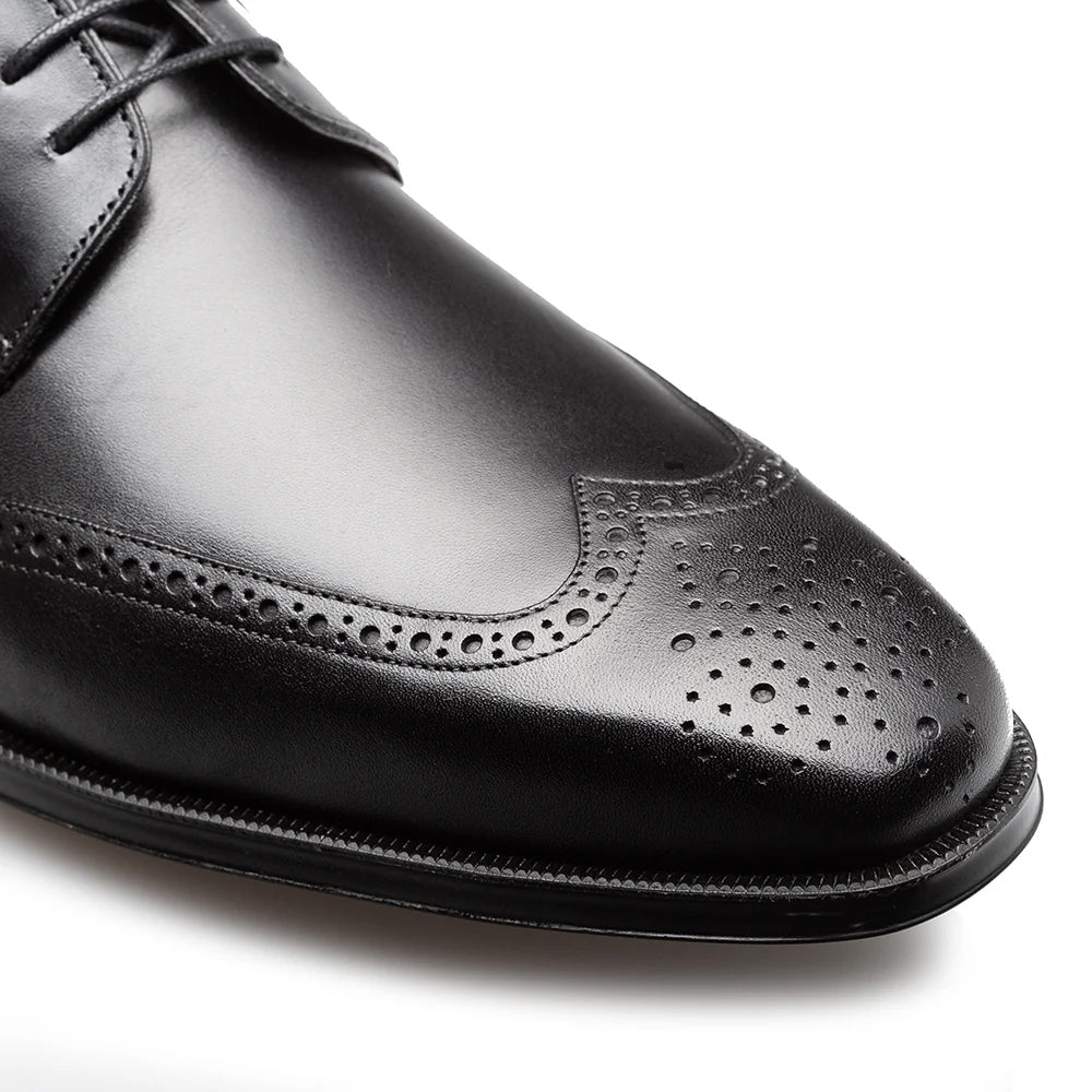 Mezlan Tasso Wing Tip Derby Black (21315)