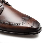 Mezlan Tasso Wing Tip Derby Chestnut (21315)