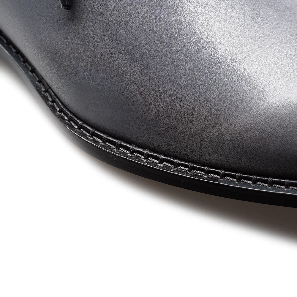 Mezlan Barbaro Two-Tone Oxford Grey / Black (21316)