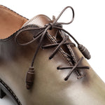 Mezlan Barbaro Two-Tone Oxford Olive / Mocha (21316)