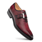 Mezlan Machado Oxford Monk Strap Burgundy (21317)