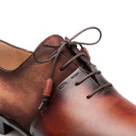 Mezlan Colomer Calf / Suede Oxford Cognac Rust & Sport (21342)