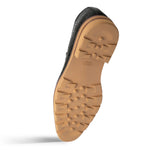 Mezlan Laser-Print Rugged Loafer Black