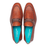 Mezlan Salva Woven Slip On Cognac / Brown (21503)