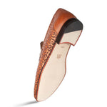 Mezlan Alcaraz Laser-Print Slip On Cognac (21586)