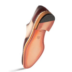Mezlan Almagro Two-Tone Oxford Red / Bone (21592)