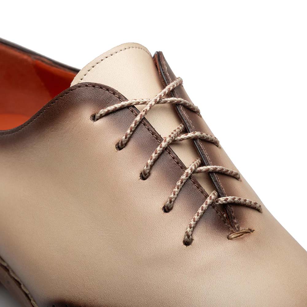Mezlan Almagro Two-Tone Oxford Red / Bone (21592)