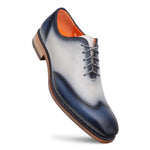 Mezlan Almagro Two-Tone Oxford Navy / Pearl Grey (21592)