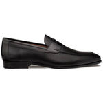 Mezlan Calfskin Penny Loafer Black