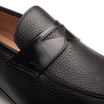 Mezlan Calfskin Penny Loafer Black (E21628)