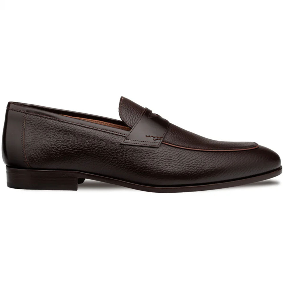 Mezlan Calfskin Penny Loafer Brown