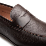 Mezlan Calfskin Penny Loafer Brown (E21628)