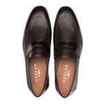 Mezlan Calfskin Penny Loafer Brown (E21628)